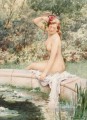 Daydreaming Alfred Glendening JR woman impressionism nude